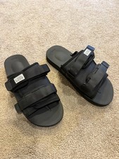 Suicoke Moto Cab Slides Mens | Black/Size 12