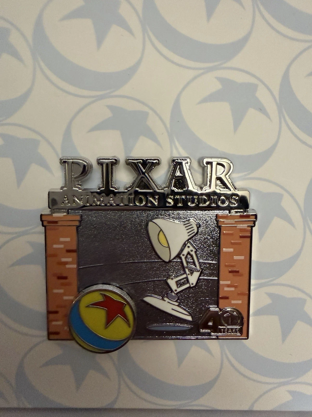 Disney Store Pin Pixar Animation Studios 40 Years Set #5 Luxo Lamp Ball LE 700