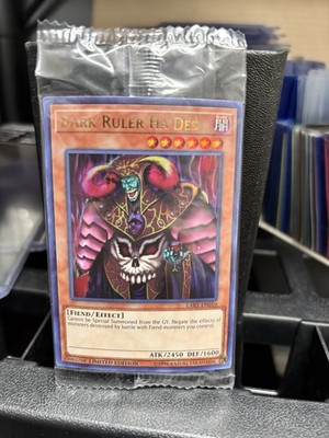 Yugioh Dark Ruler Ha Des LART-EN010 Limited Edition Ultra Rare Sealed PROMO