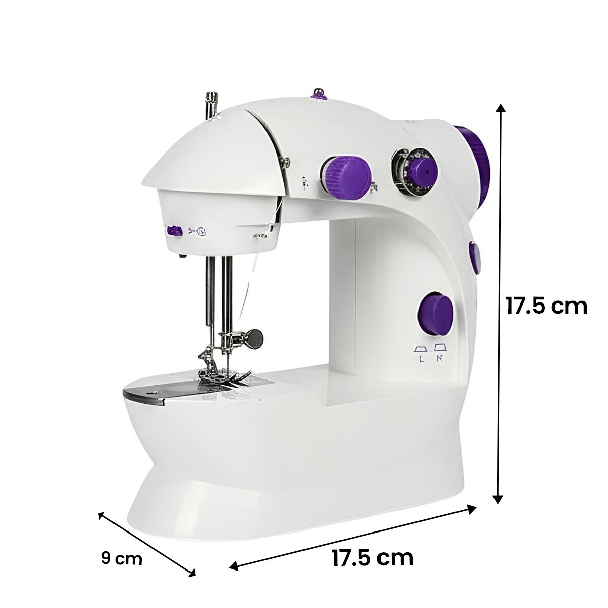 Machine à coudre électrique à vitesse réglable avec éclairage - 4