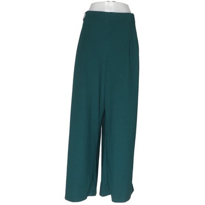 Halara, Palazzohose, Größe: 44, Grün, Elasthan/Polyester, Einfarbig, Damen #uSL