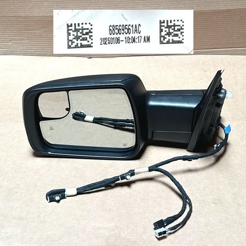 NEW OEM 2025 Ram 1500 Mopar Outside Rear-View Mirror, Left - 68569561AC