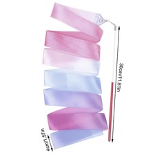 2M Dance Ribbons Rhythmic Girl Art Gymnastics Ballet Streamer Training Ribbon