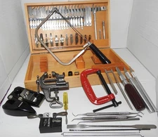 🎄 🎄 🇺🇸 CLASSIC VINTAGE X-ACTO #87 KIT +VISE +EXTRAS USA 🇺🇸 🎄