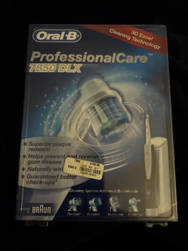 NewOral-B Professional Care 7850 DLX  Toothbrush