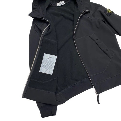 Stone Island Men's Jacket 2020 Autumn/Winter Soft Shell Hooded Jacket