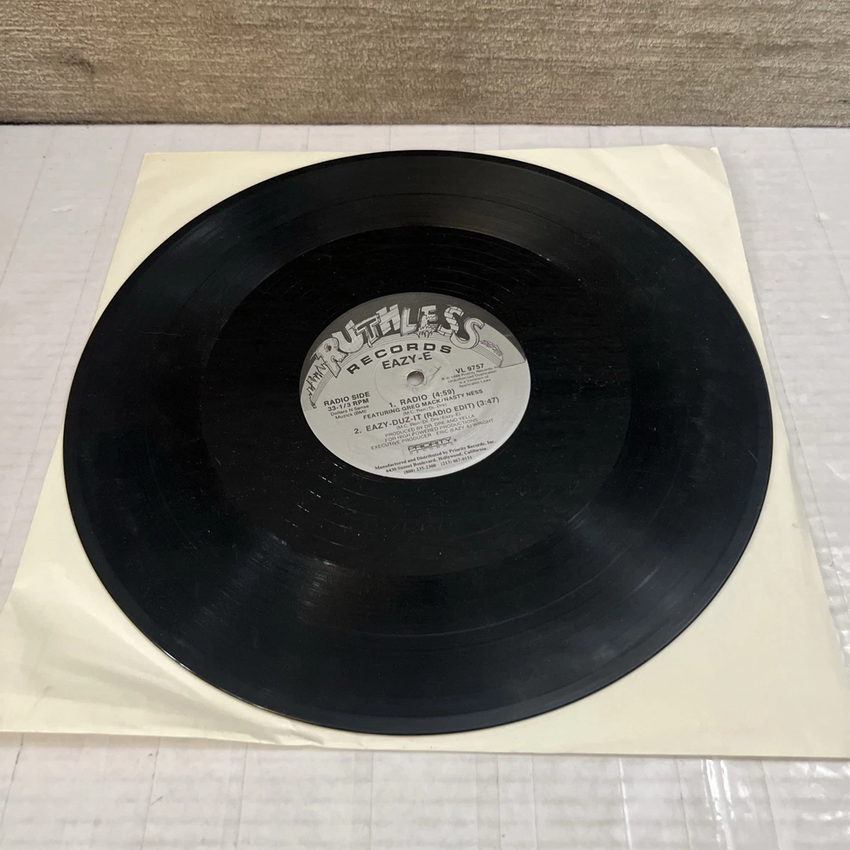 Eazy-E Single 33 RPM Speed Vinyl Records for sale | eBay