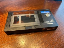 Vintage Toshiba VHS-C Cassette Adapter VCR/VHS Model TCA-3U w/Case tested