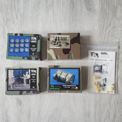 5x Verlinden Productions detail sets scale 1/35