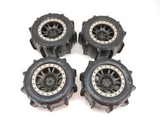 4x Proline Sling Shot #10146 1/5 Monster Truck PADLE Tires on 24mm Hex Wheels