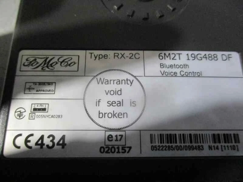 6M2T19G488DF modulo elettronico per FORD GALAXY (CA1) 2.0 TDCI CAT 2006 2224048 - Immagine 4 di 4