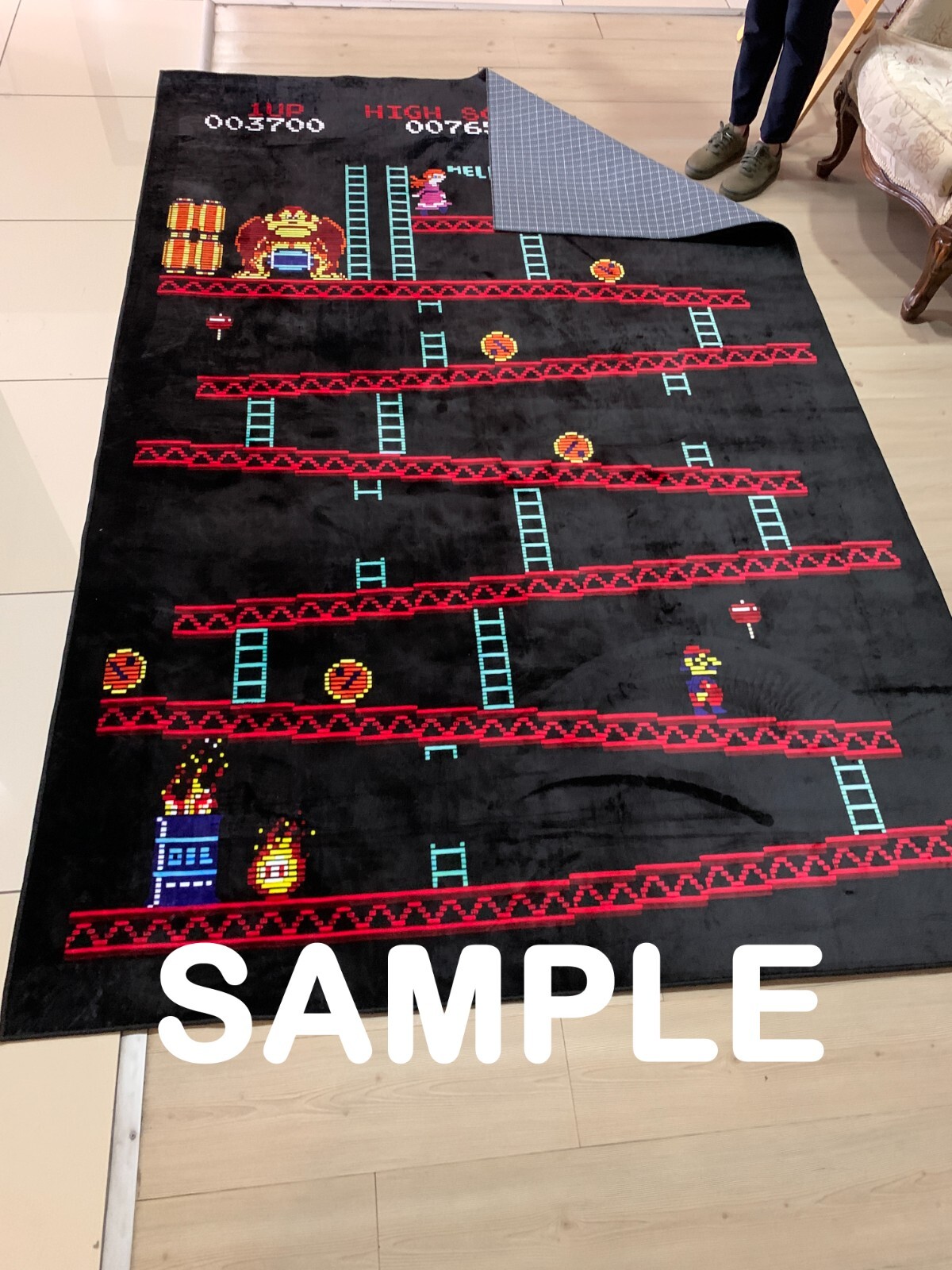 80s retro rug, retro rug, 80s video game rug, game room rug, 80s rug ...
