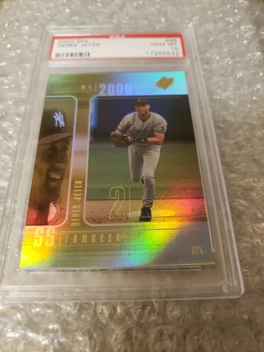 🙂 HOF DERECHOKJETER 🙂 2000 🙂 SPX SOLO 26 IN PSA GEM MT 10 MUY 🙂 MUY ESCASO - Imagen 2 de 7