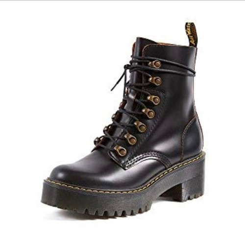 Buy Dr Martens Leona Woman's Vintage Smooth Leather Healed Boots - Size 6  Online at Lowest Price in Ethiopia. 234334004855