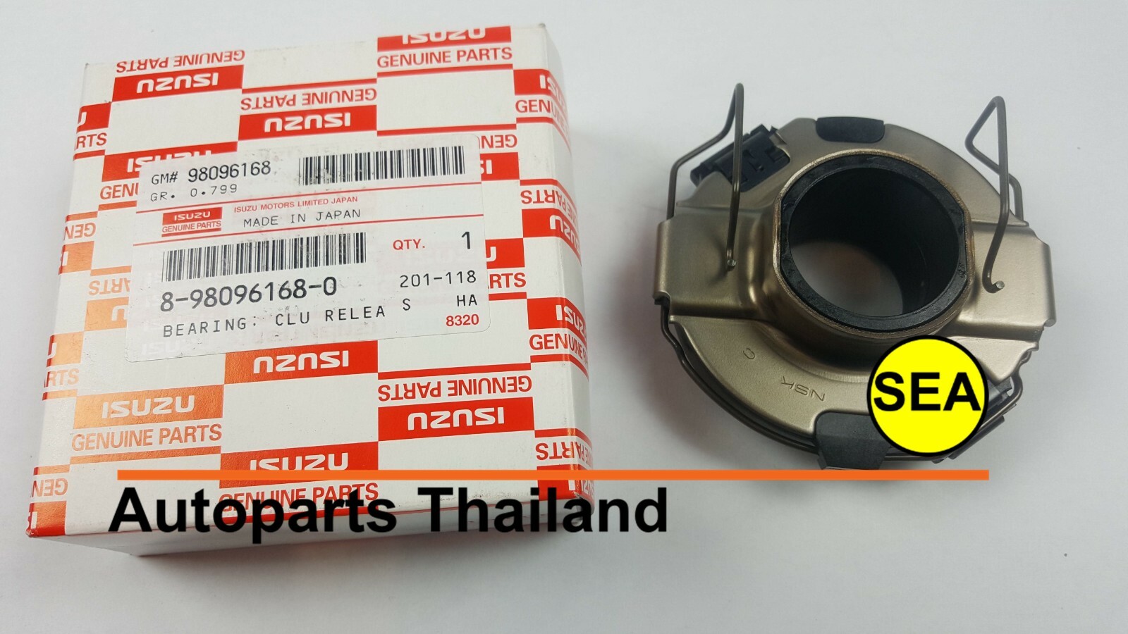 8980961680 GENUINE ISUZU D-MAX 2016 RELEASE BEARING BRAND NEW 