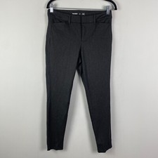 Old Navy High-Waisted Pixie Skinny Full Length Pants Size 6P Gray