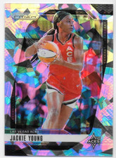 2024 Panini Prizm WNBA Prizms Ice #1 Jackie Young - Las Vegas Aces