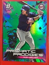 Alex Kirilloff 2019 Bowman Platinum Prismatic Prodigies Green Refractor /99 (RC)