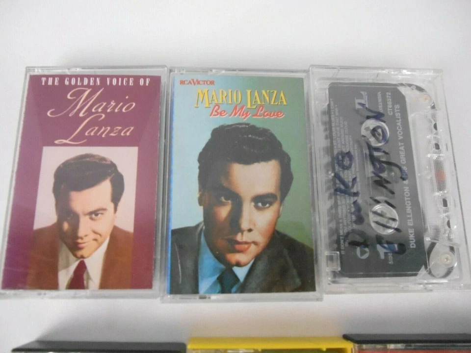 LOT of 15 Cassettes Tony Bennett Jerry Vale Mario Lanza Tommy Dorsey Jerry Lee Foto 4 de 4