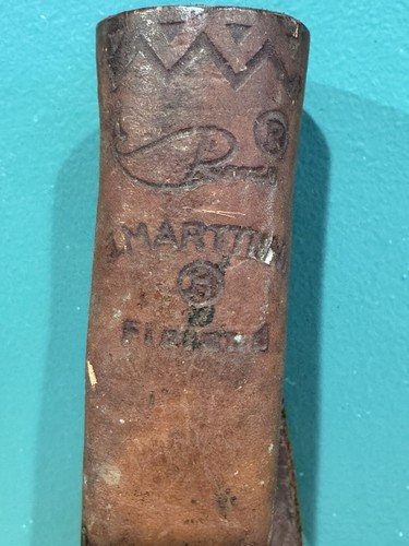 Vintage J. Marttini Finland Rapala Fish Fillet Knife W/ Tooled Leather Sheath - Picture 2 of 16