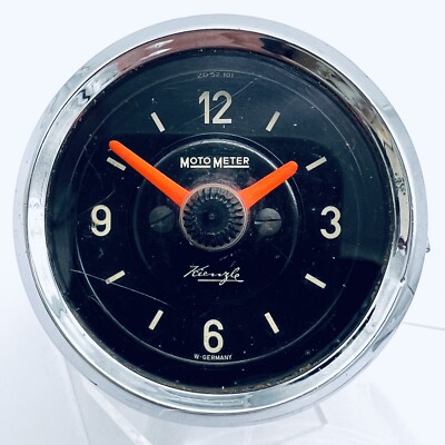 Kienzle MotoMeter 6V 52 mm Clock Porsche VW Beetle MERCEDES BENZ