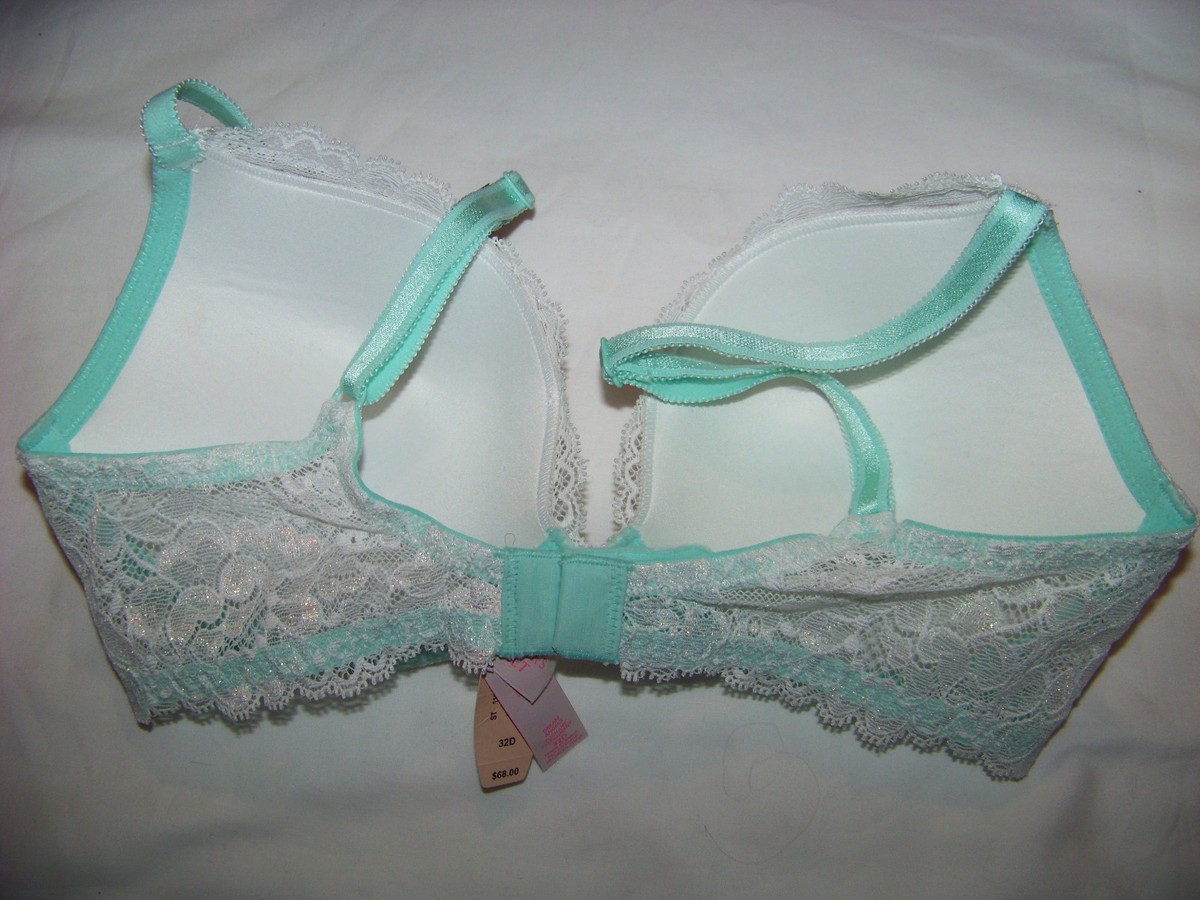 Soutien-gorge Push-up Victoria's Secret Dream Angels 32D Avec Strass - Neuf Avec étiquettes, Couleur Corail