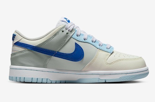 Nike Dunk Low GS Ivory Hyper Royal (FB1843-141) - Size 7M/8.5W - Confirmed | eBay