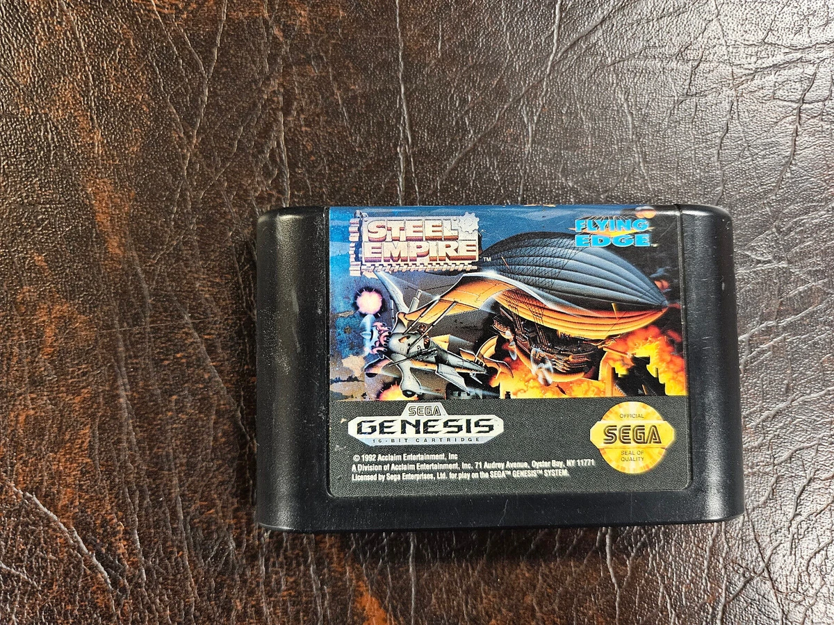 Steel Empire Koutetsu Teikoku Sega Mega Drive MD Japan CIB testé