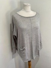 Mint Velvet grey marl wool jumper 10 VGC over...