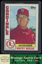 1984 Topps - Whitey Herzog - #561  St. Louis Cardinals