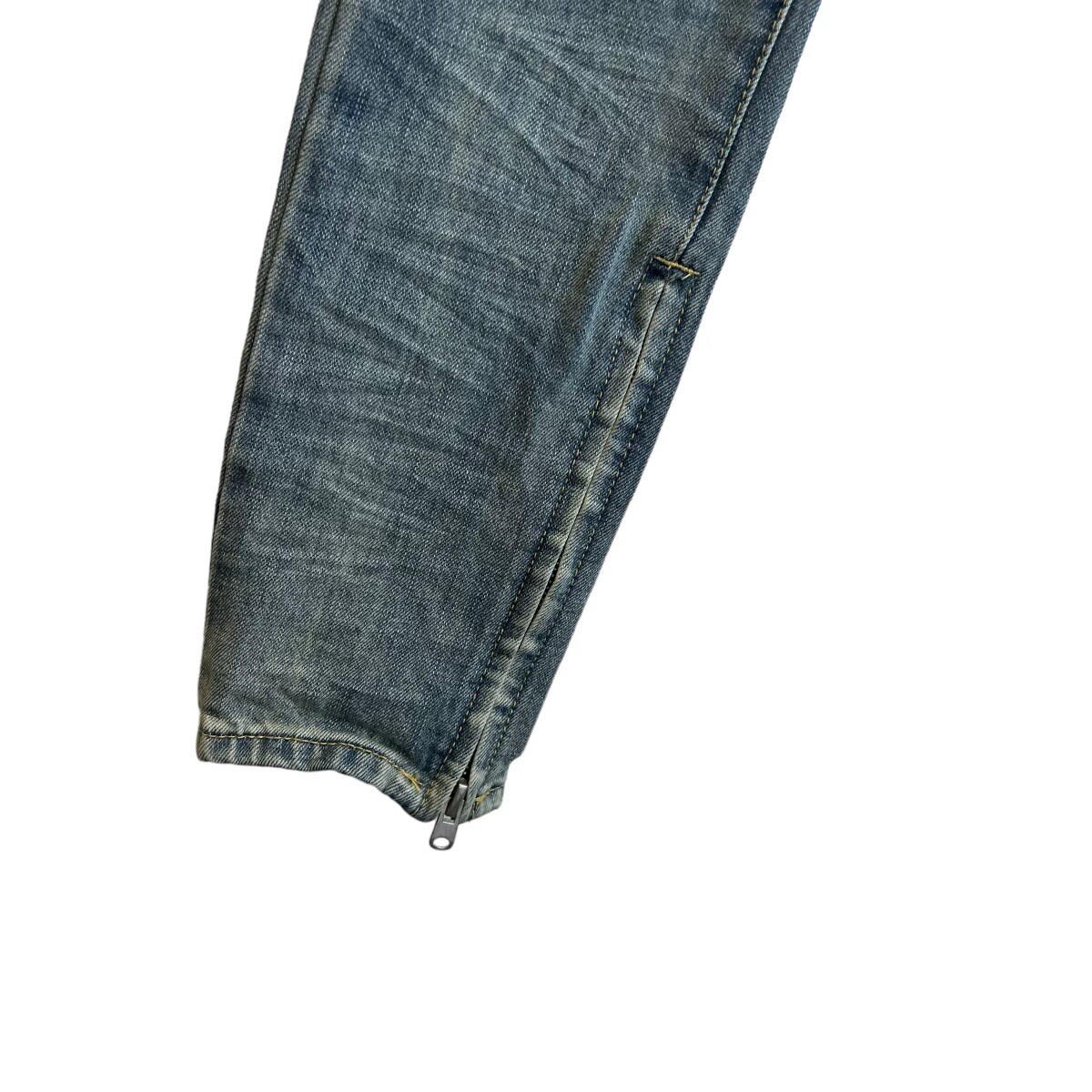 MNML NEW Light Wash Zip Ankle Size 30 Mens Jeans | eBay