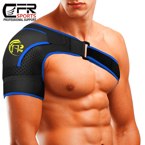 Shoulder Brace Support Compression Sleeve Torn Rotator Cuff AC Joint Pain Relief - Picture 11 of 21