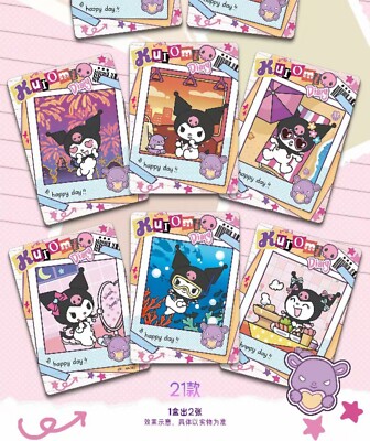 Sanrio Kuromi Characters Anime peripherals Collection Trading Cards Booster Box | eBay Sanrio Kuromi Characters Anime peripherals Collection Trading Cards Booster Box | eBay