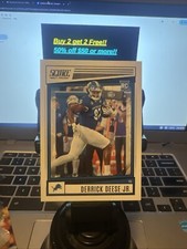 2022 Score Derrick Deese Jr. RC Detroit Lions #376