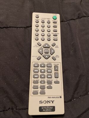 SONY RM-AMU002 Audio System Remote Control for CMT-DV2D | Tested