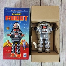 2009 MECHANICAL PLANET ROBOT NEW HA HA TOY SCHYLLING MS430C CHROME WITH KEY