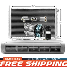AC Kit EVU110 Universal Evaporator Underdash Unit Compressor & Condenser 14 x 22
