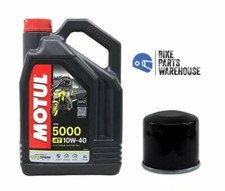 SUZUKI RF600 R 1993-1997 MOTUL 5000 10W40 OIL & FILTER SERVICE KIT