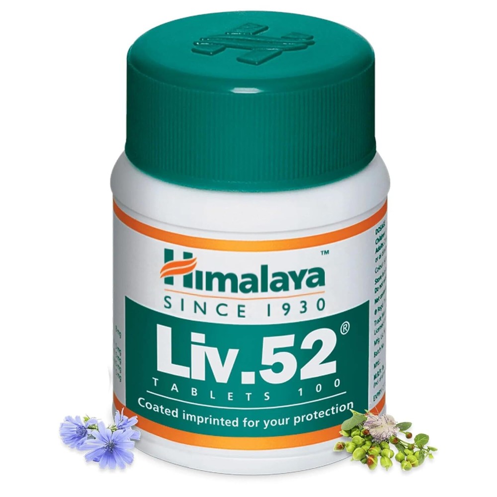 5x Himalaya 100 Tablets for liver organic herbal support + F/S