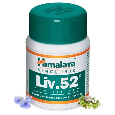 5x Himalaya 100 Tablets for liver organic herbal support + F/S