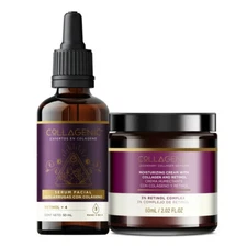 COLLAGENIC: Retinol Serum Treatment Kit and Collagenic Anti-Aging & Hydration Fa