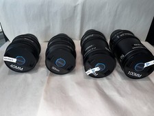 Kowa Anamorphic Lens Set of 4: 40mm, 50mm, 75mm, 100mm