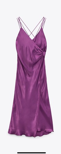 Zara Camisole Dress With Knot Size M 
