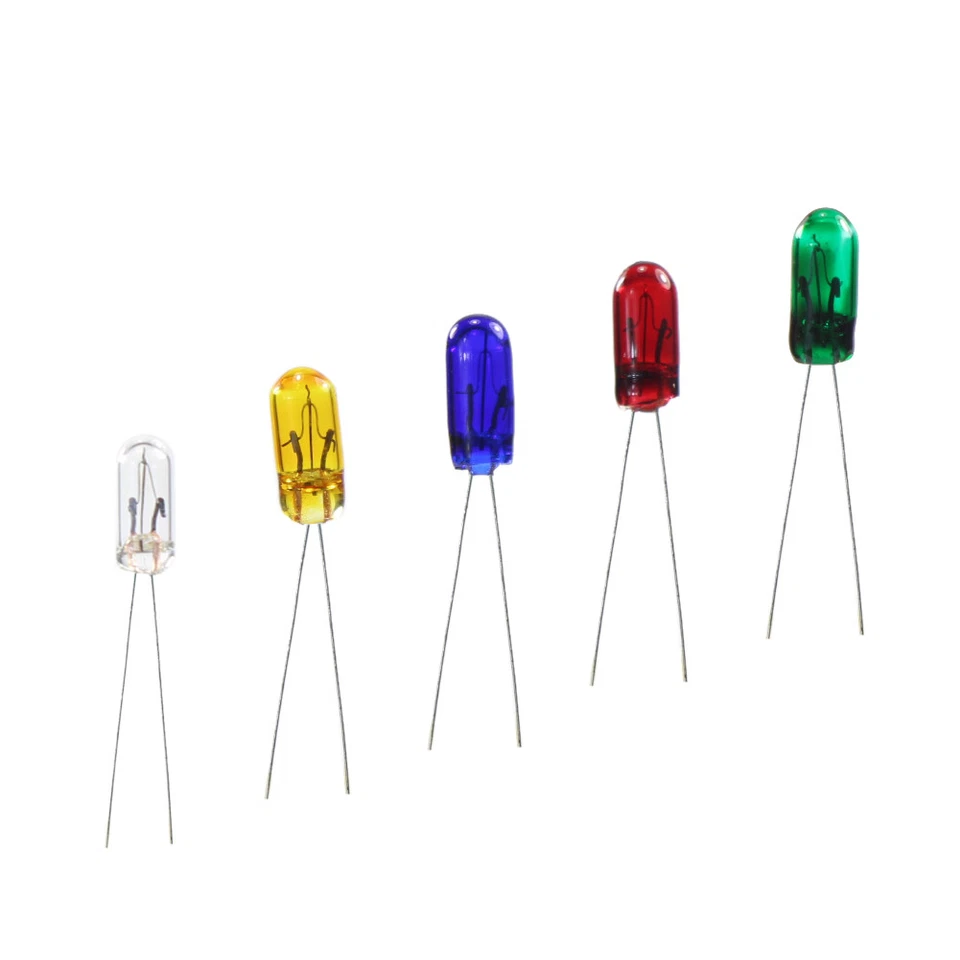 MP02 100pcs 3mm 12V Mini Grain of Wheat Bulbs Mixed Color RYBGW - Image 3 of 4