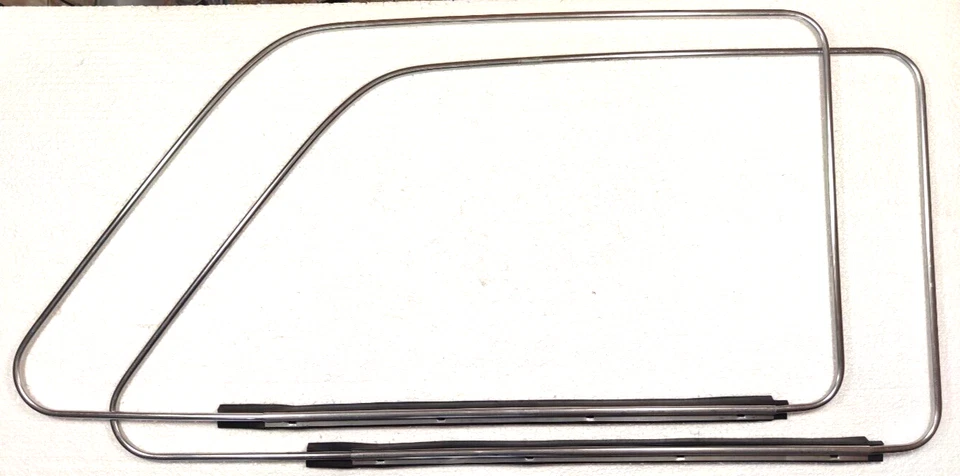 4x Moldura de moldura de puerta delantera + 4x Sello de vidrio corredizo LADA NIVA 2121 Foto 4 de 4