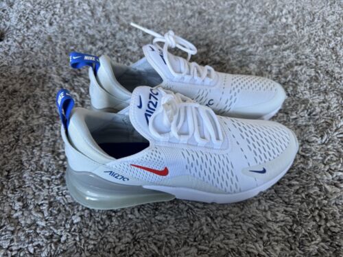 NIKE Air Max 270 white habanero red 44 US 10 UK 9 CD7338 100 NEU