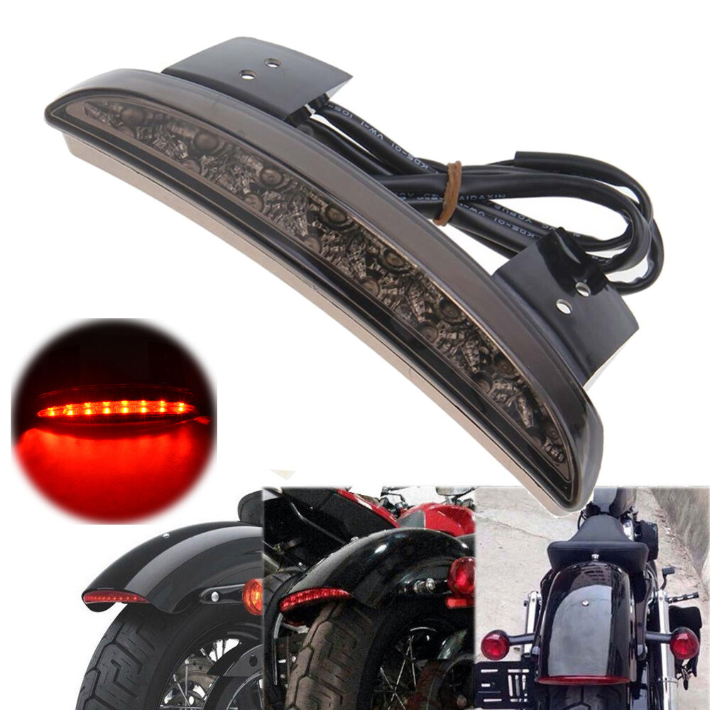 Motorcycle LED Stop Brake Running W/Turn Signal Lamp Tail Light