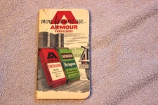 1959 Armour Fertilizers 3 1/8" x 5 7/8" advertising notebook