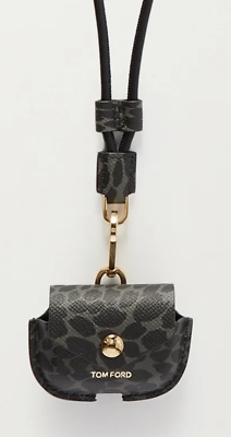 Tom Ford Apple AirPods Case Hülle Kopfhörer Lanyard Tasche Bag