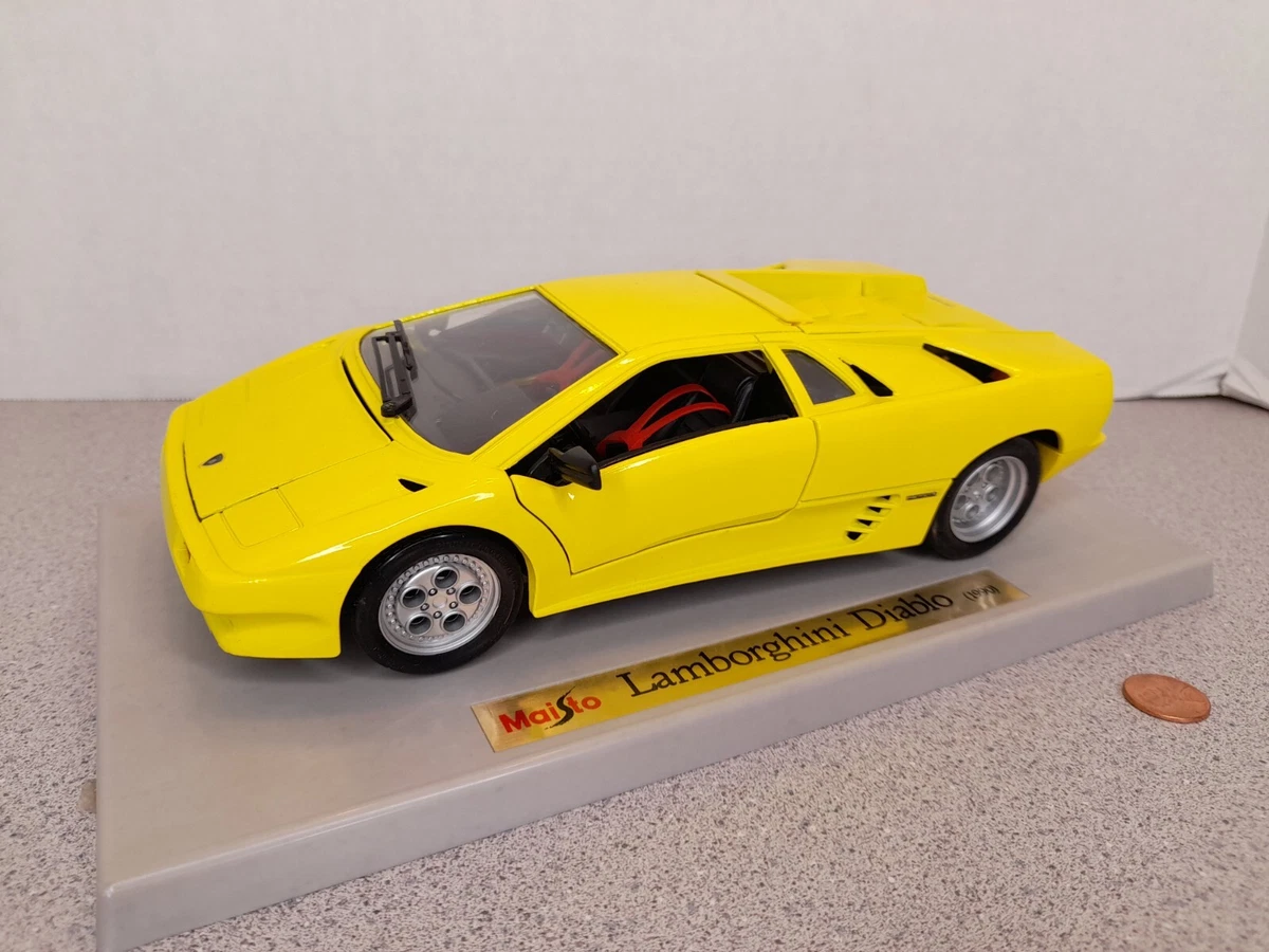 Burago 1/18 - Lamborghini Diablo 1990 - Miniature D'occasion